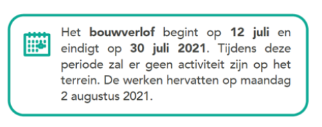 tekst bouwverlof