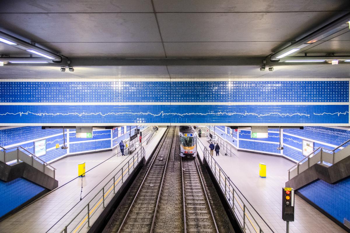 Station Parvis de Saint-Gilles