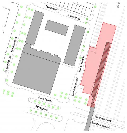 Plan travaux batiment Infrabel